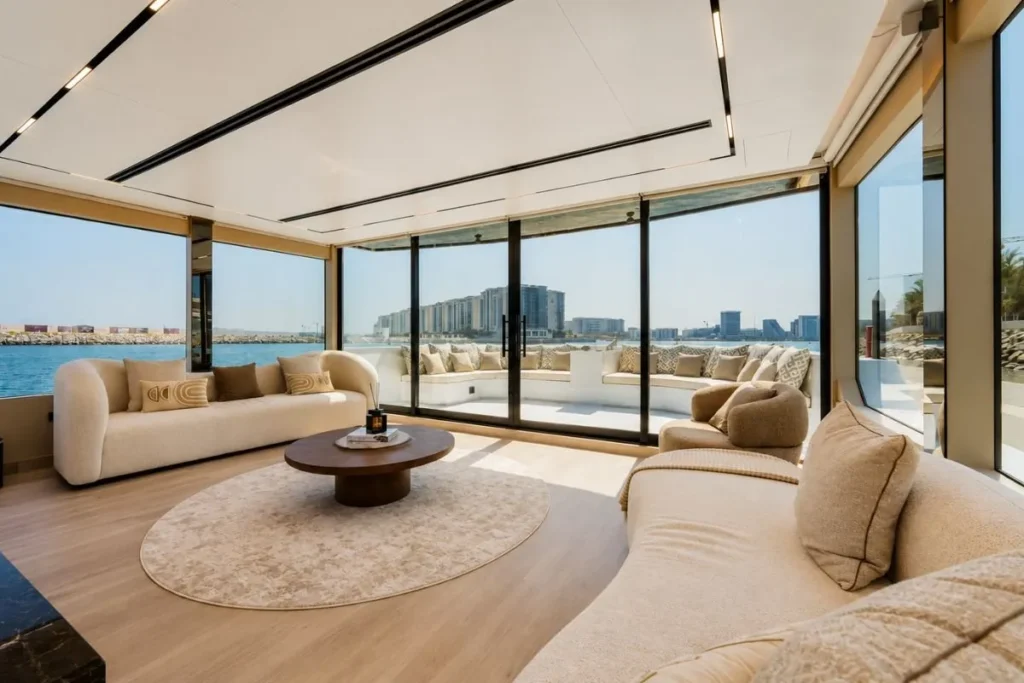 Yas Lounge – yacht rental at Yas Marina (2)